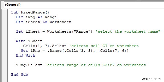 VBA để sử dụng phạm vi dựa trên số cột trong Excel (4 phương pháp)