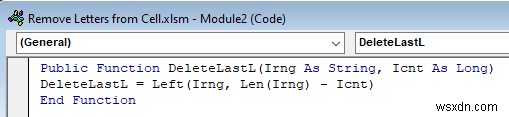 Cách xóa chữ cái khỏi ô trong Excel (10 phương pháp)