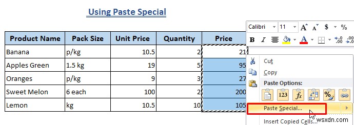 Cách xóa công thức trong Excel (7+ phương pháp)