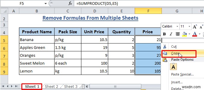 Cách xóa công thức trong Excel (7+ phương pháp)