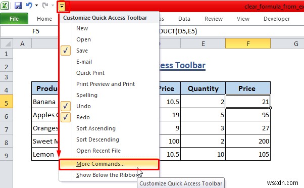 Cách xóa công thức trong Excel (7+ phương pháp)