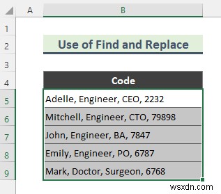 Cách xóa mọi thứ sau ký tự trong Excel (7 phương pháp)