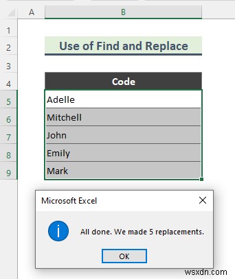 Cách xóa mọi thứ sau ký tự trong Excel (7 phương pháp)