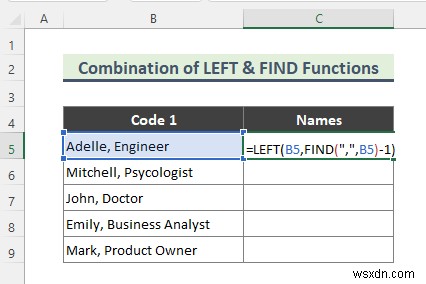 Cách xóa mọi thứ sau ký tự trong Excel (7 phương pháp)