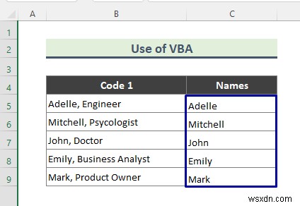 Cách xóa mọi thứ sau ký tự trong Excel (7 phương pháp)