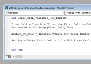 Dải VBA với số hàng biến trong Excel (4 Ví dụ)