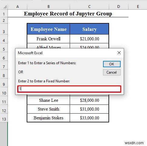 Dải VBA với số hàng biến trong Excel (4 Ví dụ)