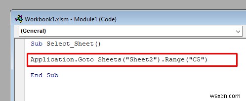 Cách chọn ô bằng VBA trong Excel (6 cách hữu ích)