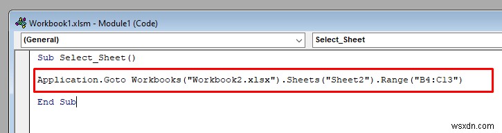 Cách chọn ô bằng VBA trong Excel (6 cách hữu ích)