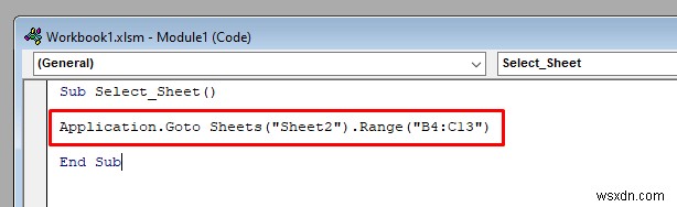 Cách chọn ô bằng VBA trong Excel (6 cách hữu ích)