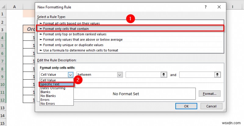 Cách tạo danh sách thả xuống trong Excel với màu (2 cách)