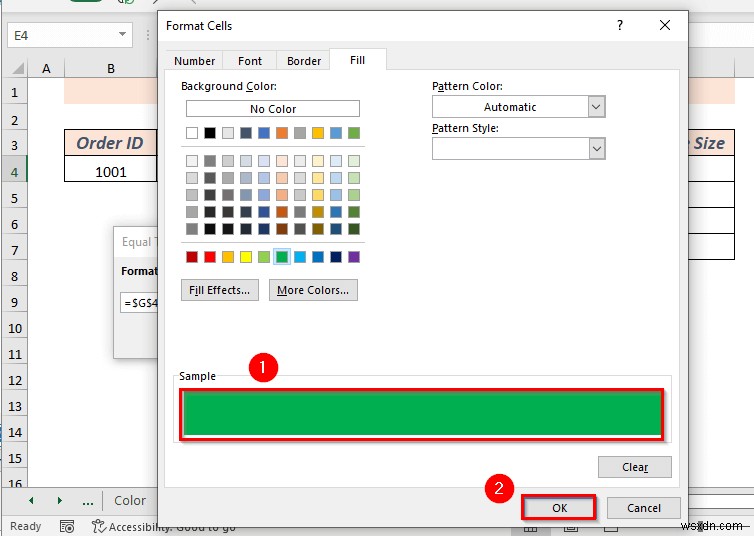 Cách tạo danh sách thả xuống trong Excel với màu (2 cách)