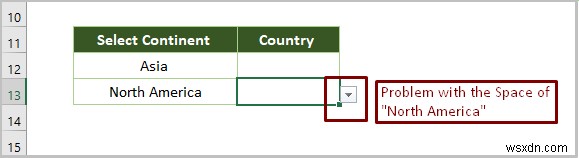 Danh sách thả xuống của Excel không hoạt động (8 sự cố và giải pháp)