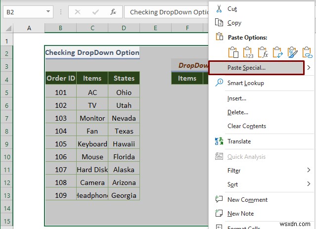 Danh sách thả xuống của Excel không hoạt động (8 sự cố và giải pháp)