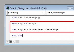Cách sử dụng thuộc tính usedRange của VBA trong Excel (4 cách)