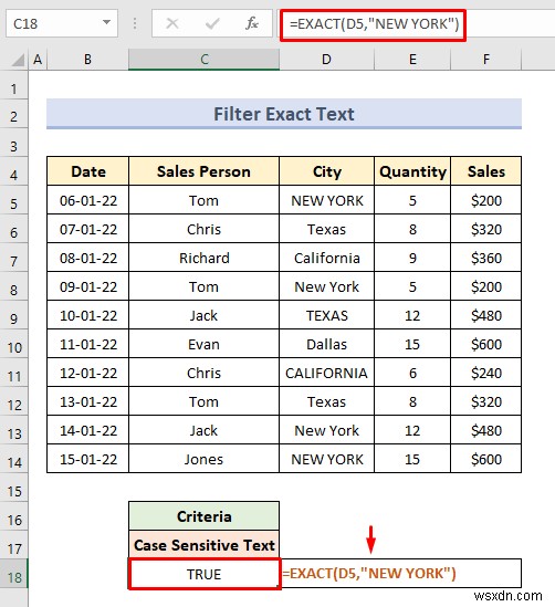 Bộ lọc nâng cao với phạm vi tiêu chí trong Excel (18 Ứng dụng)