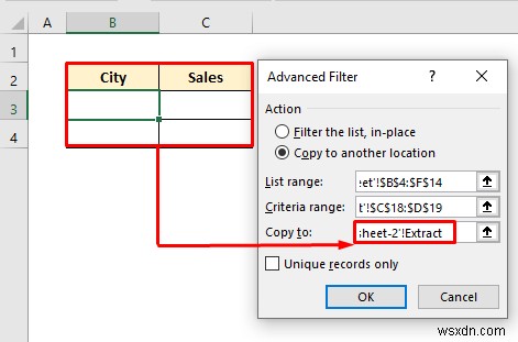 Bộ lọc nâng cao với phạm vi tiêu chí trong Excel (18 Ứng dụng)