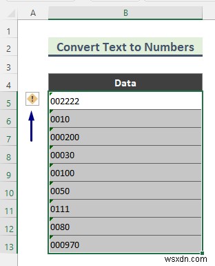 Cách xóa số 0 khỏi Excel (7 phương pháp)