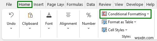 Đánh dấu ô chứa văn bản từ danh sách trong Excel (7 cách dễ dàng)