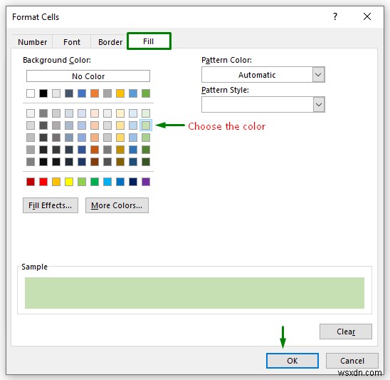 Đánh dấu ô chứa văn bản từ danh sách trong Excel (7 cách dễ dàng)