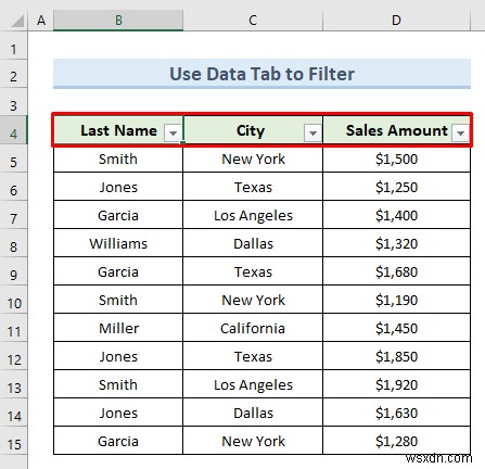 Phím tắt cho Bộ lọc Excel (3 Sử dụng nhanh với các ví dụ)