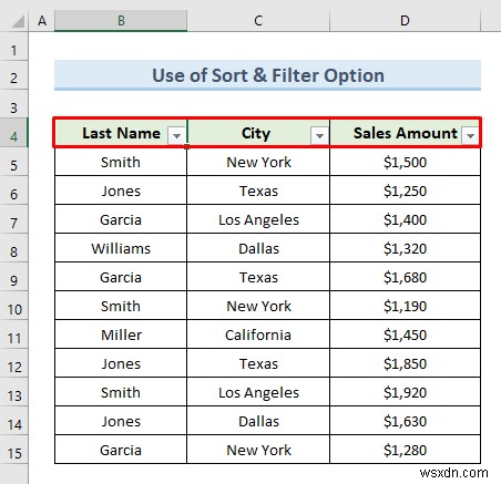 Phím tắt cho Bộ lọc Excel (3 Sử dụng nhanh với các ví dụ)