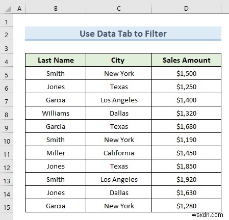 Phím tắt cho Bộ lọc Excel (3 Sử dụng nhanh với các ví dụ)