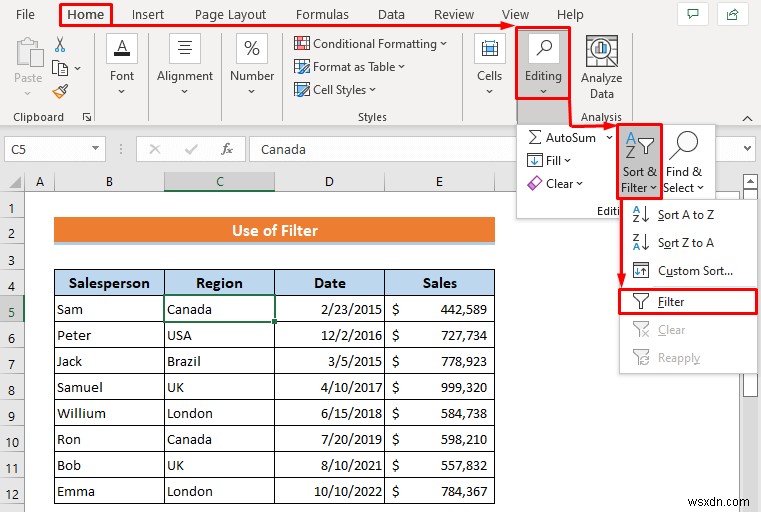 Cách lọc theo ngày trong Excel (4 phương pháp nhanh)