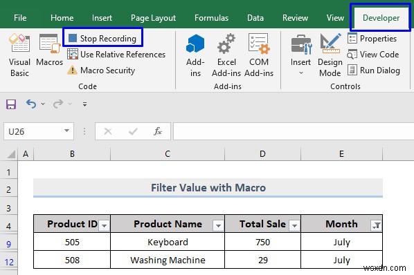 Cách thực hiện bộ lọc tùy chỉnh trong Excel (5 cách)