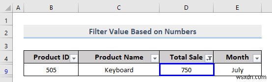 Cách thực hiện bộ lọc tùy chỉnh trong Excel (5 cách)