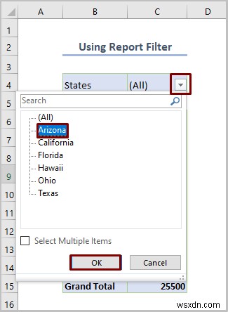 Cách lọc bảng tổng hợp Excel (8 cách hiệu quả)