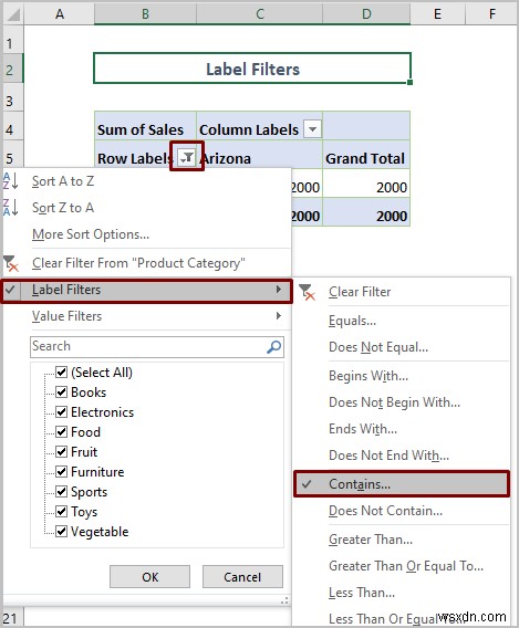 Cách lọc bảng tổng hợp Excel (8 cách hiệu quả)