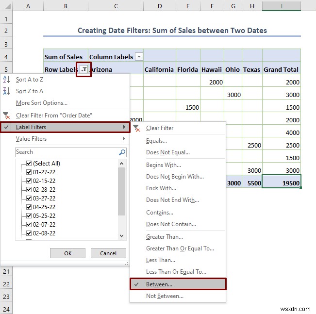 Cách lọc bảng tổng hợp Excel (8 cách hiệu quả)