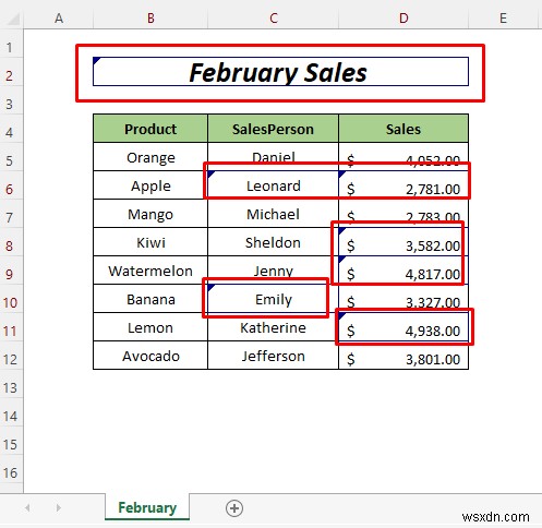 Cách so sánh hai trang tính Excel và đánh dấu sự khác biệt (7 cách)