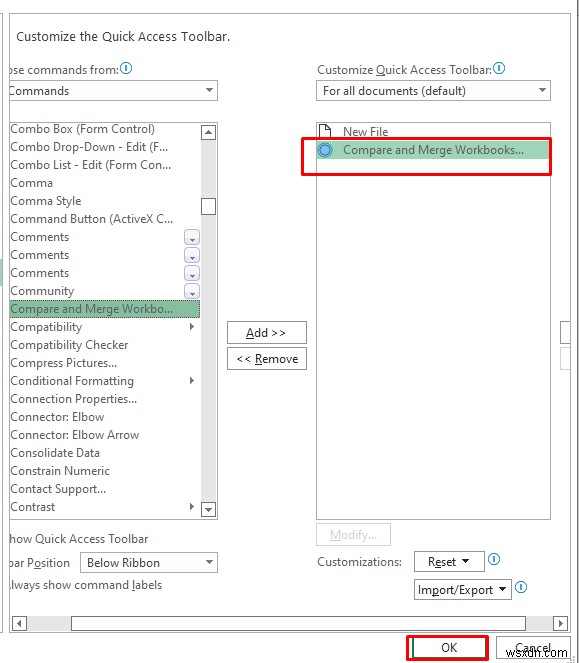 Cách so sánh hai trang tính Excel và đánh dấu sự khác biệt (7 cách)