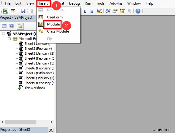 Cách so sánh hai trang tính Excel và đánh dấu sự khác biệt (7 cách)