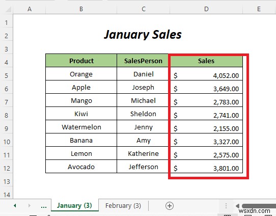 Cách so sánh hai trang tính Excel và đánh dấu sự khác biệt (7 cách)