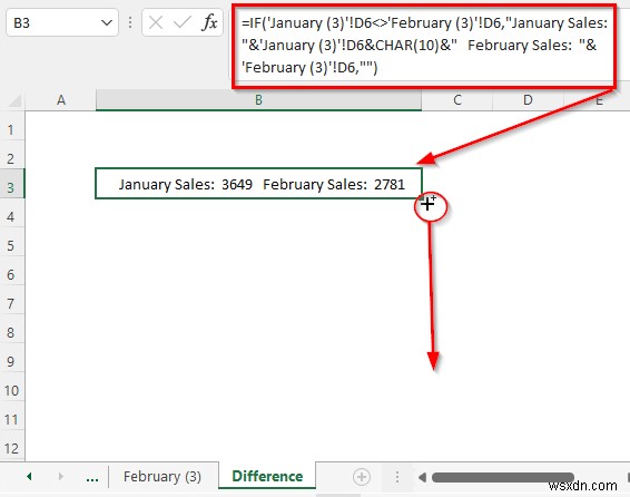 Cách so sánh hai trang tính Excel và đánh dấu sự khác biệt (7 cách)