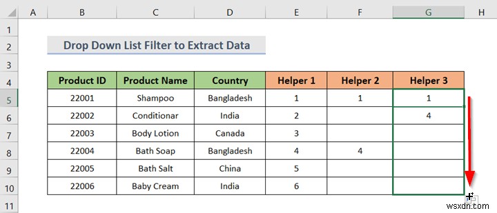 Cách tạo danh sách thả xuống với bộ lọc trong Excel (7 phương pháp)