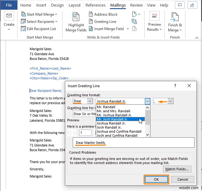 Tạo danh sách gửi thư trong Excel (2 phương pháp)