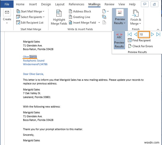 Tạo danh sách gửi thư trong Excel (2 phương pháp)