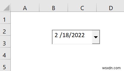Cách chèn công cụ chọn ngày trong Excel (Với quy trình từng bước)