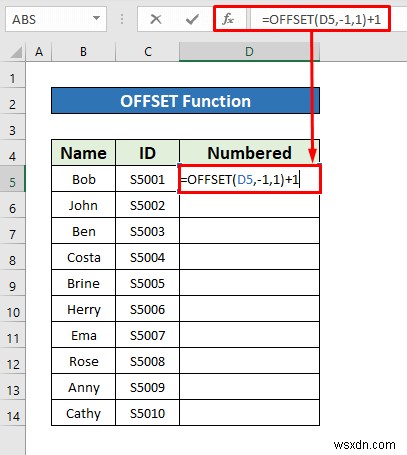 Cách tạo danh sách được đánh số trong Excel (8 phương pháp)