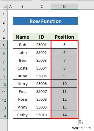 Cách tạo danh sách được đánh số trong Excel (8 phương pháp)