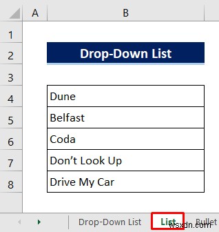 Cách tạo danh sách trong ô trong Excel (3 phương pháp nhanh)