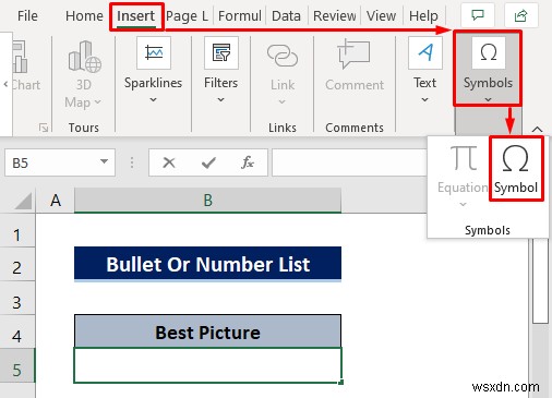 Cách tạo danh sách trong ô trong Excel (3 phương pháp nhanh)