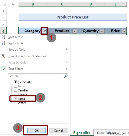 Cách thêm bộ lọc trong Excel (4 phương pháp)