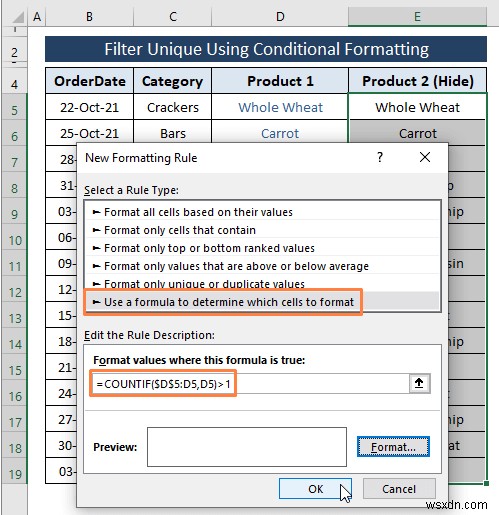 Cách lọc các giá trị duy nhất trong Excel (8 cách dễ dàng)