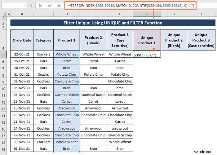 Cách lọc các giá trị duy nhất trong Excel (8 cách dễ dàng)