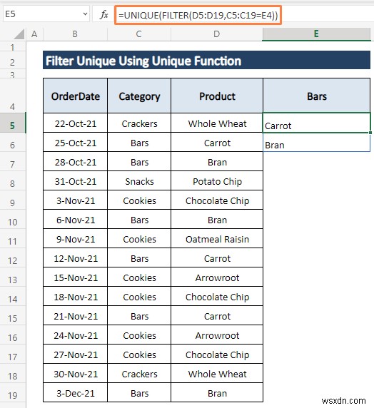 Cách lọc các giá trị duy nhất trong Excel (8 cách dễ dàng)